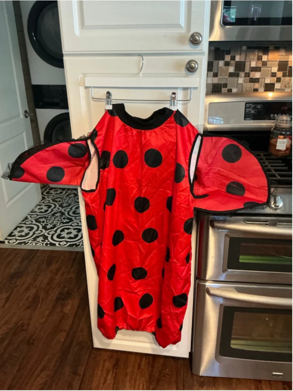New 5 Piece Lady Bug Adult Costume
